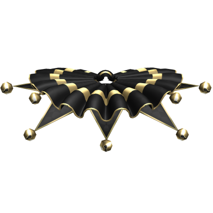 Black Gold Circus Jesters Capelet 