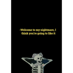 Skeleton spooky skeleton