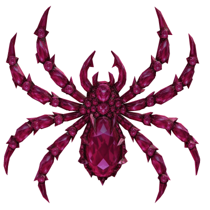 Neck Accesory Pink Venom Widow 🕷️💎💗 Roblox item