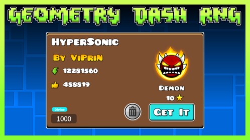 Geometry Dash RNG [FIXED]