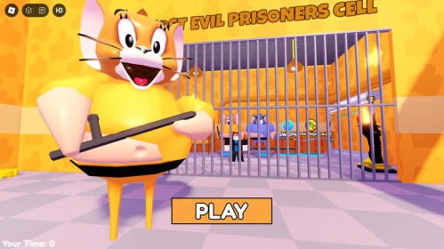 TOM & JERRY BARRY'S PRISON RUN (Obby)