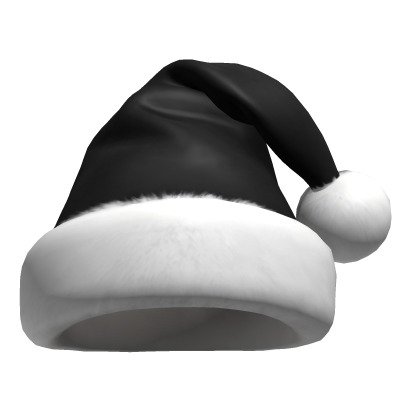 Black Santa Hat