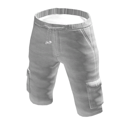 ❄ White Summer Wool Shorts thumbnail