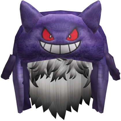 Purple Monster Ushanka w/ Hair