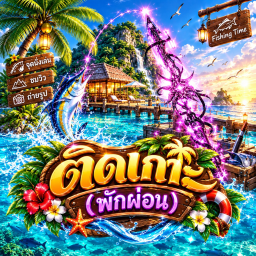 🎉[ใหม่!]ติดเกาะพักผ่อน🏝️🎣