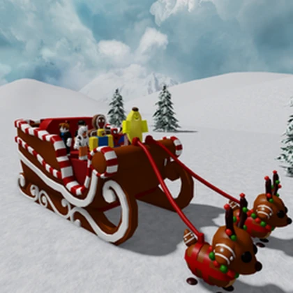 Sleigh Ride to the North Pole Roblox group icon