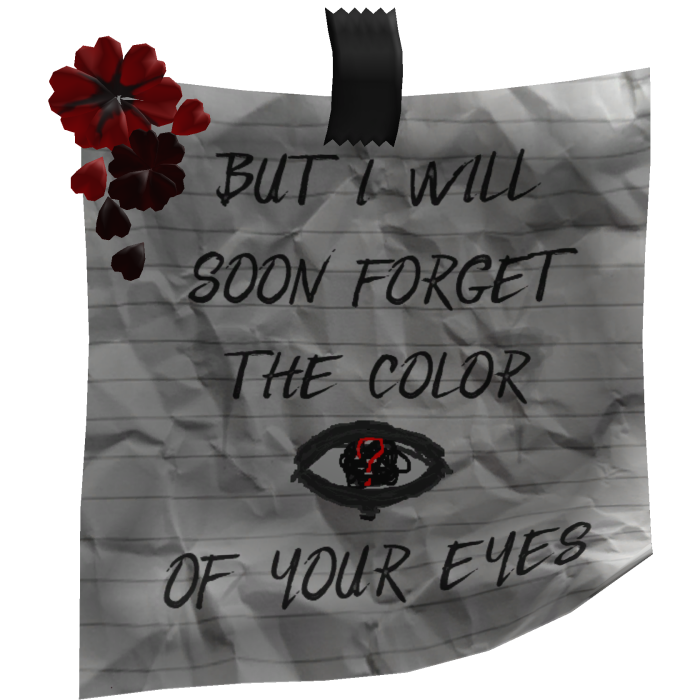 I'm Forgetting You . . .