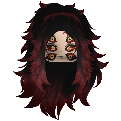 🌙 Kokushibo's Upper Moon 1 Hair & Eyes (上弦の壱)