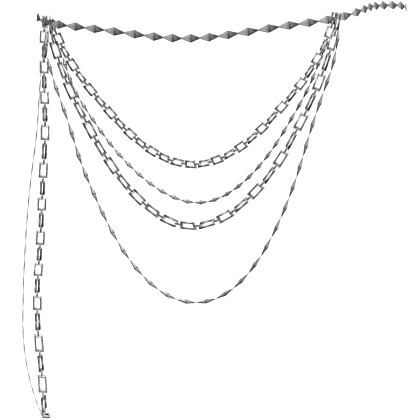 3.0 Silver Gaian Temporal Chain Belt | Roblox Item - Rolimon's