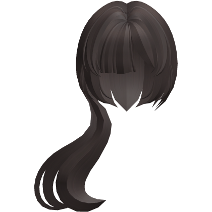 moe thick long fluffy low pony brown