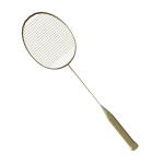 Golden Badminton Racket