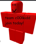 Team, cool kid