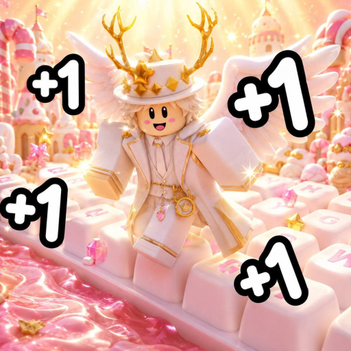 🎀[👟2x🏆2x] +1 Speed Keyboard Escape Marshmallow✨ Roblox game
