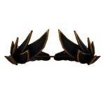 Black Gold Trim Dominant Laurel