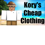 Kory's cheap clothing