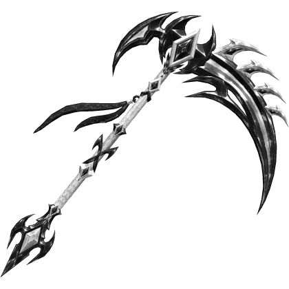 Black and White Soul Snatcher Scythe