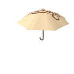 Wonka White Umbrella