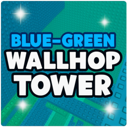 Blue Green Wallhop Tower