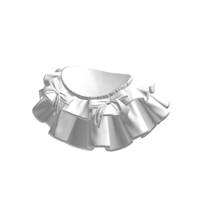 Skirt White Velvet Bows Layered Ruffle Mini Chic thumbnail