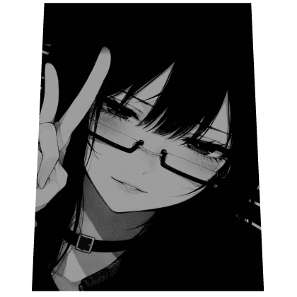 Goth Girl Glasses Cape