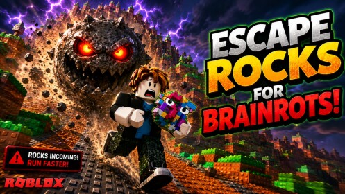 Escape Rocks For Brainrots! 