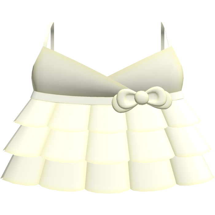 ♡ sweet angelic yellow ruffle dress