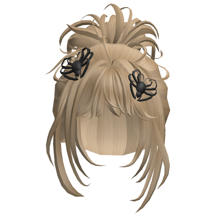 Butterfly Clip Bun Hair - Blonde