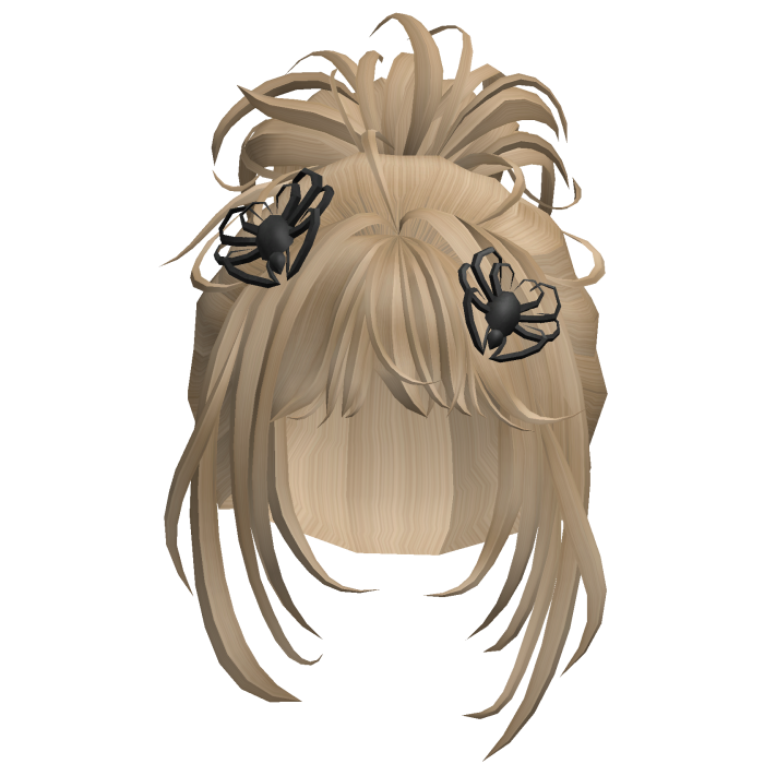 Butterfly Clip Bun Hair - Blonde