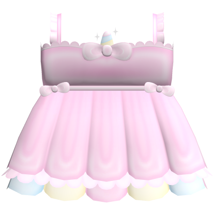 ♡ ⋮ sweet rainbow unicorn dress 