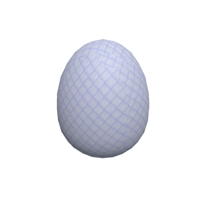 Slightly Blue Egg of Plush