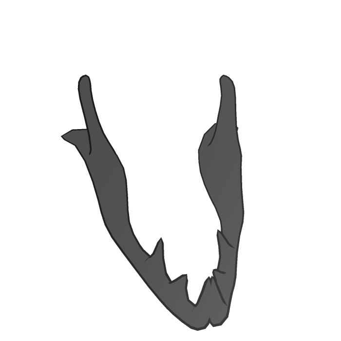 Gray Blaster Jaw