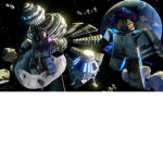 Spaceman’s rocket