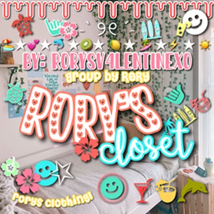 - rory's closet - Roblox group icon