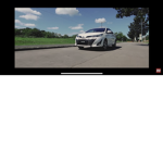 Toyota cars in driving