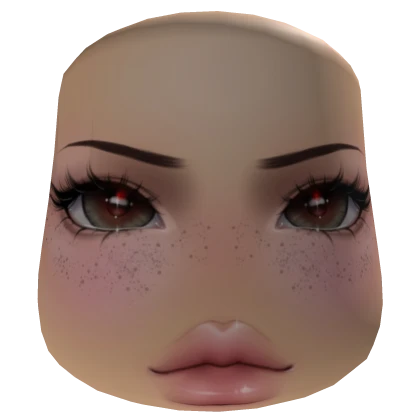 Gurl Cute Blush Mad Face Light Makeup cheeks | Roblox Item