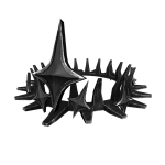 Black Iron Star Crown