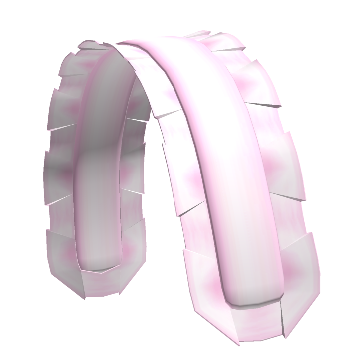 Dolly Ruffled Headband in Pink