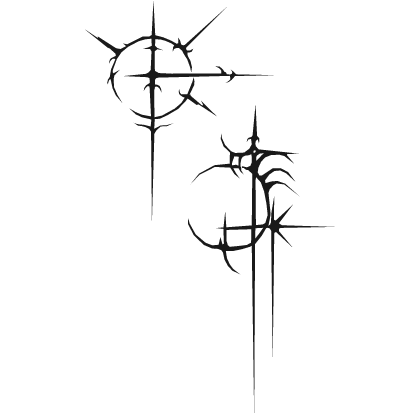 Cyber Sigil Sparkle Black thumbnail