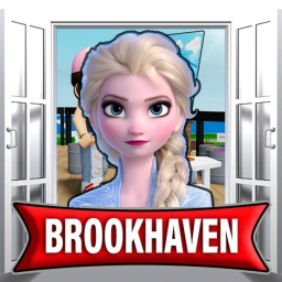 Survive Elsa The Elevator! Brookhaven…