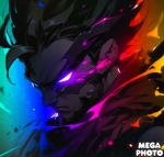Rainbow of a darkness