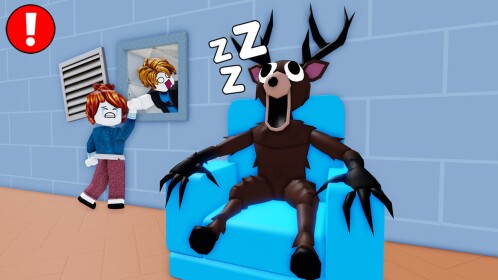 Team EVIL  Monster ESCAPE (TEAMWORK OBBY)