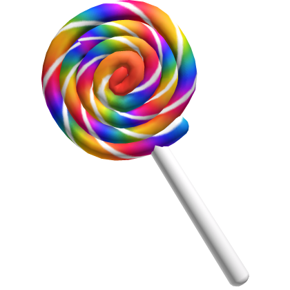 rainbow lollipop