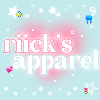 *.riick’s apparel.* Roblox group icon