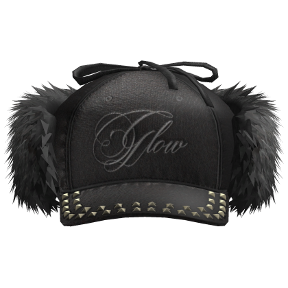 Studded Fur Cap 
