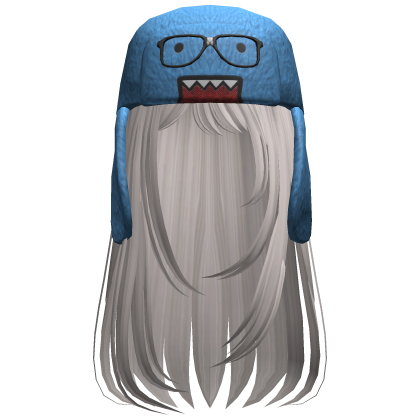 Domo Long Girl Hair Silver V3