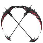 Grims Unholy, Dual Crimson Scythe