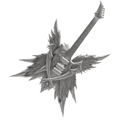 Big White Fallen Angels Guitar