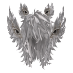 Heavenly Winged Eyes White Hair