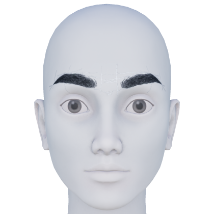 Thick Black Eyebrows