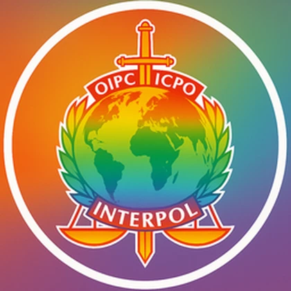 「ICPO」International Criminal Police Organization Roblox group icon
